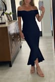 Fit so perfect! I bought an XS. I am normally an XS. I am a little curvy, but it fit great. Not too tight, but not baggy. I got lots of compliments. - Jessica M.