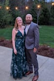 I wore this dress as a wedding guest. Not only did I feel amazing in it, but I also got complements on it from everyone I spoke to. I had to alter the length and the bust was a little loose on me, but I would not have wanted a smaller size due to the waist- and overall it was comfortable to dance in and sit in (as long as I didn't slouch). I look forward to wearing it at future events! - Nichole C.