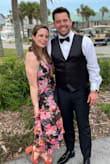 This dress is extremely flattering, but the slip is extremely short! Otherwise, I loved it and got lots of compliments - Maddie B.