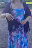 The dress fit me perfectly. I entered my measurements into the size chart and got M to fit me. The dress did. I felt very beautiful in the dress. Will use it more times. - Ellenor O.