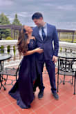 The dress was a bit long even with heels on. I bought it last second and didn't have time to hem it. It was dragging a little but the quality is nice. I got a lot of compliments (: - Karen G.