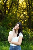 It's such a cute white top. You can wear it on many occasions. The detail and quality are amazing! - Peyton B.