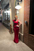 Was able to wear a regular bra. Fit stunningly. Thick, quality fabric. So many compliments. It was perfection!! - Heidi H.