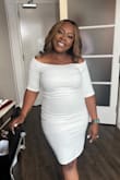 I purchased this dress for my graduation ceremony and it gave me life! It fit so beautifully and was very comfortable. - Rita B.