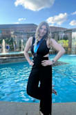 My 15 year old daughter wore this to kansas city blue star awards and performed with her theater ensemble. I was sooo cute dressed it up with some drop earrings and silver sparkly shoes. She got so many compliments!!! - Blythe H.