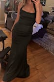 Loveeee how this fit! Typically, I [worry] about wearing tighter dresses because they normally hug my love handles, but this was sooooo cute!!! Wearing it as a maid of honor dress and couldn't be happier with how it turned out! - Shanna K.