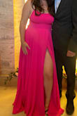 Looked stunning! Only complaint is it was long on me (I'm only 5'3). - Amy R.