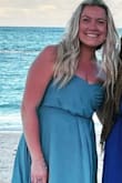 So beautiful! Wore it to my brothers wedding I absolutely loved it. A little small in my boob area but wasn't too bad. Still looked good. - Alexandra B.