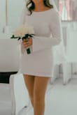 Perfect for a vintage wedding in Vegas. Comfortable and has a little give. - Liz P.