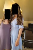 Love this dress. The tie at the back helps ensure it's always a perfect fit. - Vanessa M.