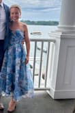 Wore for a Memorial Day wedding in light blue. The red color was perfect for a fall wedding. Xs in red zipped, xs in blue did not. Wore size small in blue comfortably. Room for someone bustier too. Perfect pockets and flow. - Kayla B.