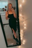 I'm not usually a fan of tighter dresses, but this one is very comfy. The fabric is nice and stretchy! I was able to sit down and walk around with no problem. Looking forward to trying more in this style. - Amanda O.