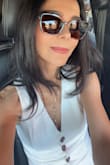 This vest is GORGEOUS. I LOVE it! It runs small. I usually wear a XS, but I ordered a size S. - Maria P.