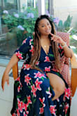Gorgeous dress! I wore this to a Tea Party and received sooo many compliments. The split was sooo sexy. Wish it had more colors. - Shaniqua P.