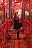 I wore it in Vegas for a night out, a pretty perfect black dress. The material is great, there is an inside layer that was comfy and the dress went great with my long boots and a scarf if you prefer cleavage covered. - Pinky P.