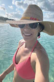 I wore this on vacation recently and it fit perfect! I wasn't a huge fan of the high waisted bottoms so I sent those back. - Joanna G.