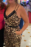 Style is fabulous. Washes and wears well. I little small and low cut in the top.  A lace bra top is required unless you're comfortable showing a little more. - Charlotte R.