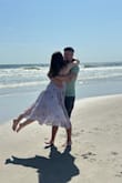 Perfect dress for my beach engagement day! (Yes, I had a suspicion!) - Megan P.