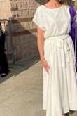 I purchased this outfit to wear to my daughter's high school graduation. It was perfect!! It fits great and is so pretty on! - Marianna H.