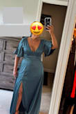 Dress was lovely. I decided to go with a different one just because it was a more summery color. - Luisita P.