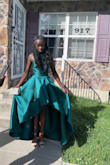 My little sister was looking for a summery dress for her dance and we found this! She loved the dress! The fit and length were perfect! - Betty L.