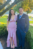 I loved this dress so much! It was beautiful to wear. It was a little tight in the back when I had to zipper it, but otherwise it fit perfectly. - Lisa M.