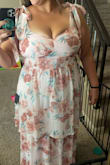 So cute! A little small in the bust area but I'm also nursing, so I'm extra busty at the moment. It literally hangs and fits the rest of my body so perfectly. - McKenna W.