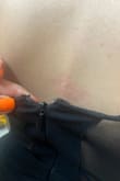 This was a total disaster, the dress broke, all the rods were released, and they left marks on my whole skin. - Melanie E.
