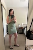 I just love how it conforms to my body.  Super comfortable and with the inside panel insert you don't have to wear a bra with it! - Michelle M.