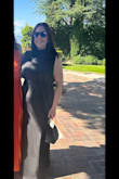 This dress was perfect! It fit perfectly, great length, and quality fabric. Not uncomfortably tight but no major stretch factor to it really. I also could wear a normal bra with it which was just SO nice! Definitely would recommend! - Erin K.