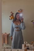 I really love the material of this dress! It felt awesome, it was a little loose for me, even though the size chart you have was 100% I was M., still I loved it - Adriana M.