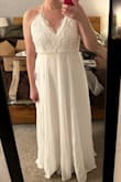 I wanted to love this dress! There was just something about the top that didn't suit me. Looking at the photos now, I realize I should have sized down, and I think it would have been perfect! - Rachael B.
