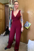 Really love this. Purchased it for a cruise coming up. Nice and airy won't get hot. The front doesn't slip around so nothing will fall out. Comfortable to sit in. Even has pockets which are always amazing. Zipper is a little stiff from not being used but with a little work easy to get on and off to go the bathroom - Kristine B.