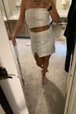 This is so fun and I am so glad I ordered it! I'm planning to wear it for my bachelorette party but really I love it so much I want to wear it every day. I got the matching top too! - Hailey G.