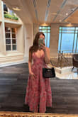 Looooved this dress, hugged my body perfectly. I got so many compliments, felt so pretty all night. the cut was lower than i was expecting, the boobs were boobing, but felt secure nonetheless! - Abbey B.