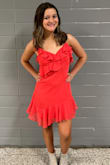 My daughter wore this dress to her 8th-grade graduation and got so many compliments on it.  Fits exactly as expected.  She was between an XS and S so I ordered both.  Small ended up fitting her dancer booty better as there is no stretch to the material.  The neckline and back are just gorgeous. - Melissa S.