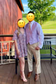 Loved this dress, I don't usually wear floral but this is super cute and very comfortable to wear.  I have a small bust so double sided fashion tape was my friend in keeping the dress in place.  Could be a little bit longer but since I'm on the shorter side it worked out well. - Jennifer Y.