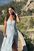 I got compliments on this dress all night and absolutely loved how comfortable it was. I would definitely buy a similar dress to this if I needed to from this website. It made me look so good. - Sarah L.