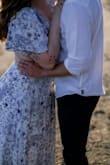 Wore this for my engagement pictures and it was PERFECT! So comfortable, long enough, waist portion is a little loose but manageable! - Gillian E.