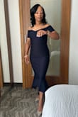 Absolutely loved this dress! So Comfortable! Fit very nicely! Bought a size M - Kiyana P.