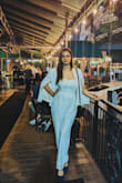 I wore this blazer on my birthday and received a lot of compliments!! Very classy - Manisha C.
