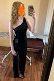 This dress fit true to size and was perfect for the occasion! It wasn't too short with a 2" heel, which was also a plus. I felt so confident in this dress! - Chloe M.