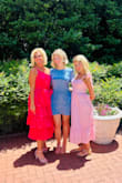 Paired this beauty with orange strappy shoes for Lulus and was a hit of the party!!! - Debbie J.