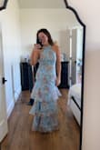 Fits perfect but I am tall! Good material that flows wonderfully. - Taylor R.