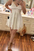 Perfect for short girlies! Loved this dress for my engagement shoot. - Amanda P.