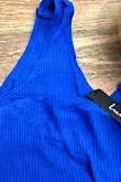 Not even sure what the stains are - it was packaged, but I guess it can be repackaged from a return. The stains on the front weren't the weirdest part - it was on the crotch :/ - Angie D.