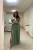 I usually wear a size L shirt but for this I got the XXL dress since  my boobs are a little bigger than my waist and I'd rather make a dress smaller than hope they have the bigger size lol  So the waist is definitely loose but fits perfect from the top. - Zeina M.