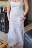 It wasn't as flattering on me as it was in the model. Very hard to get into but easy to adjust the straps once you're there. The train looked fun on the pics but on me it seemed too flat without any movement. - Gabriela O.