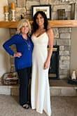 Loved the fit and feel. I loved the slight stretch of the fabric. It was pretty long (I'm 5'7 and wore a low heel), so I had to have it shortened. - Jennifer Y.