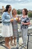 I absolutely loved this dress for my bridal shower. I got so many compliments on it. The only thing that I did not love about it was that it was tea-length. Personally, I thought the dress looked way better as a knee-length dress, and I had my aunt hem it for me. - Ana T.